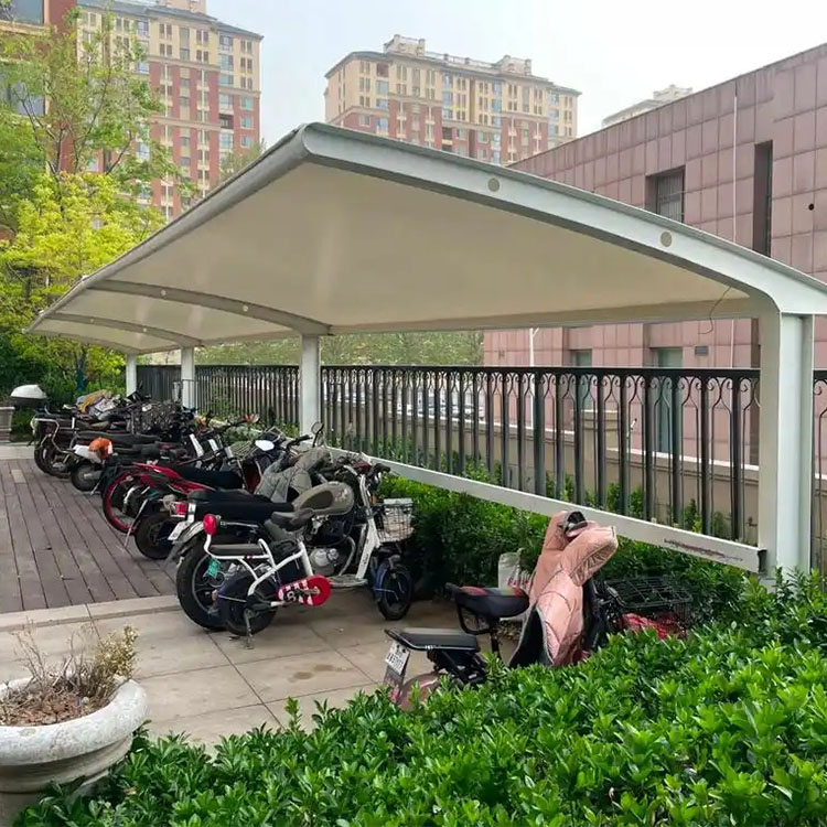 平塘县膜结构电动车棚